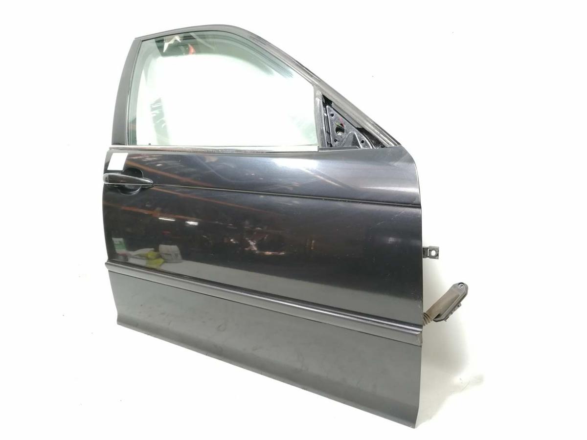 BMW 3er E46 original T&uuml;r vorn rechts 303 Cosmosschwarz Bj.2000